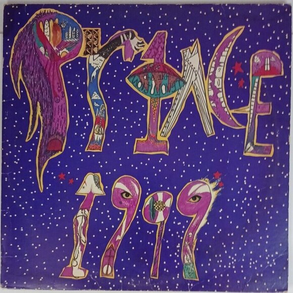Prince 1999Little Red Corvette Delirious Double Disc Album Cover Edges Worn